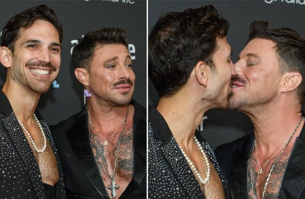 Alexander Roque (li.) und Duncan James konnten ihr Red-Carpet-Debüt sichtlich genießen.