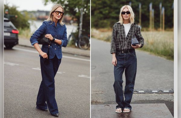 Dunkle Indigo-Jeans und slouchy Modelle gehören zu den coolsten Denim-Trends der Saison.