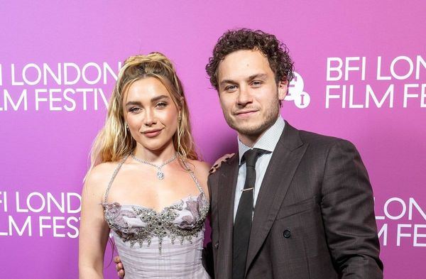 Florence Pugh und Finn Cole beim London Film Festival.