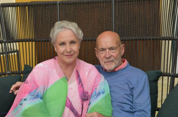 Katerina Jacob und ihr Ehemann Jochen Neumann.