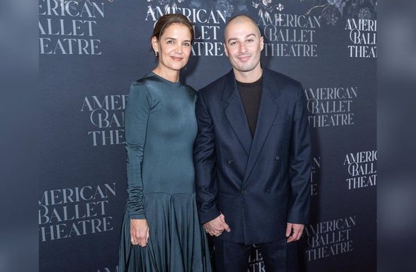 Katie Holmes und Jason Bard Yarmosky am Donnerstag in New York.