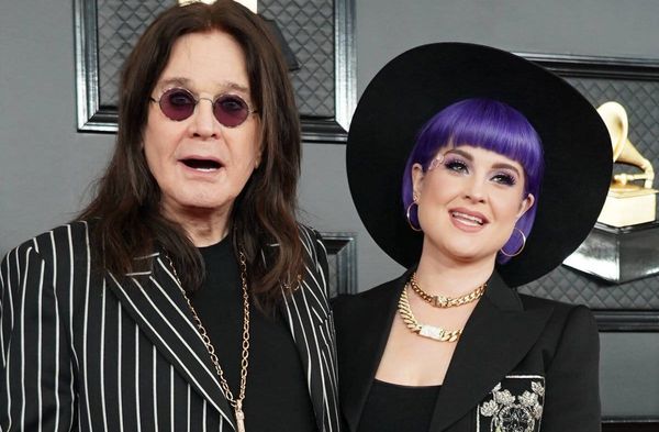Ozzy und Kelly Osbourne im Jahr 2020.