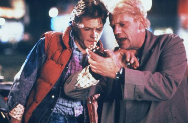 Christopher Lloyd (r.) und Michael J. Fox spielten eines der wohl berühmtesten Film-Duos.