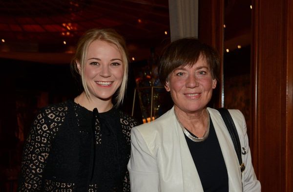 Miriam Neureuther und Rosi Mittermaier bei einem gemeinsamen Auftritt 2015.