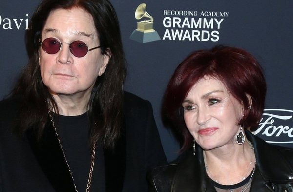 Ozzy Osbourne und Ehefrau Sharon im Jahr 2020.