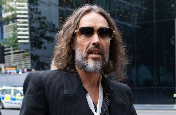 Russell Brand am 14. Oktober vor dem Southwark Crown Court in London.