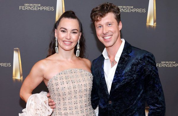 Tänzerin Renata Lusin und ihr Ehemann Valentin Lusin bei einem gemeinsamen Auftritt.