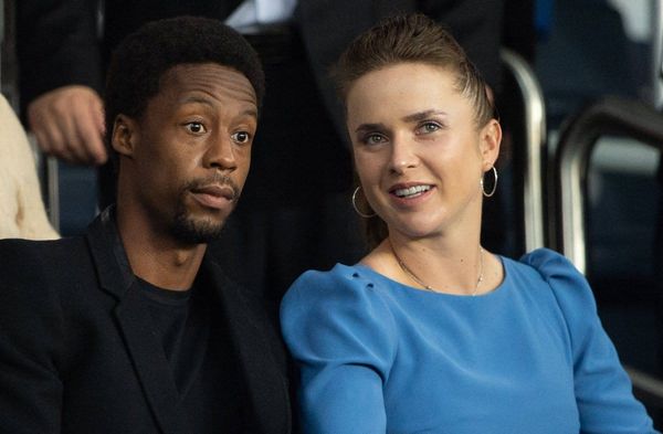 Elina Svitolina und Gaël Monfils 2021 in Paris.