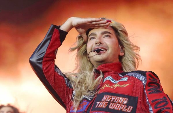 Tokio-Hotel-Sänger Bill Kaulitz bei einem Konzert im August 2025.