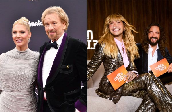 Thomas Gottschalk und Karina (li.) werden die "Wetten, dass..?"-Premiere der Kaulitz-Brüder nicht live verfolgen.