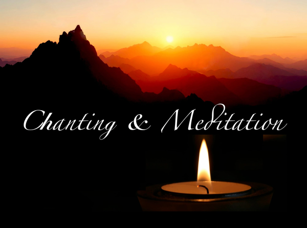 May 6: First Wednesday Chanting & Meditation Service 5:30-6:30 PM