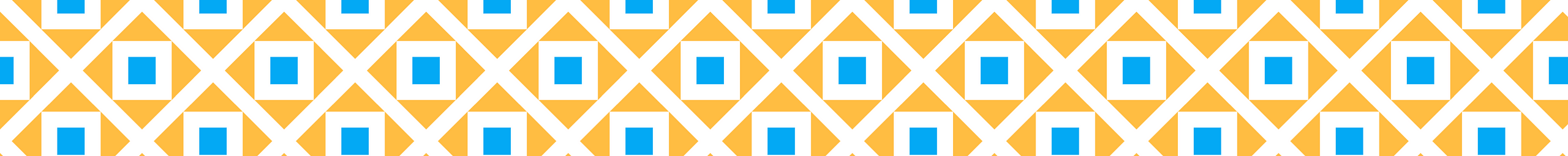 Pattern of boxes, diamonds, and stripes