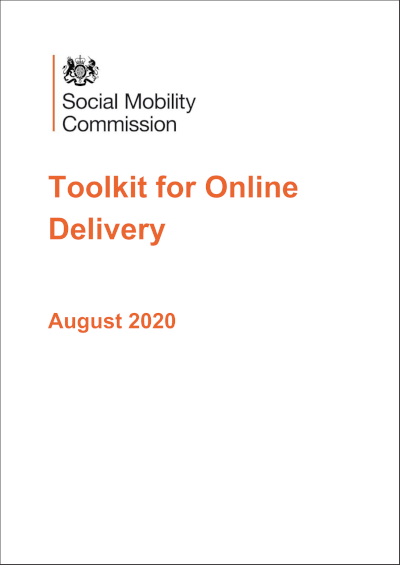 Helping social mobility organisations in an emergency pivot to digital provision