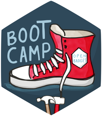 Announcing BADGE BOOTCAMP, a free Open Badges introductory email course
