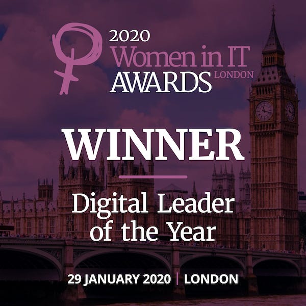 women in IT award, digital leader of the year