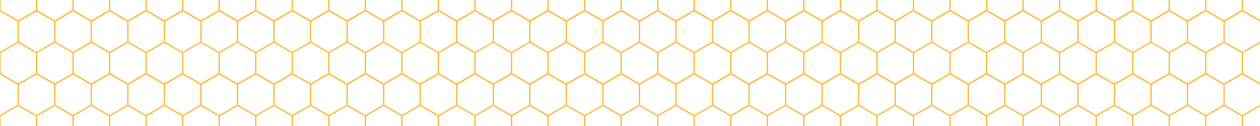 Spacer with tessalated hexagons