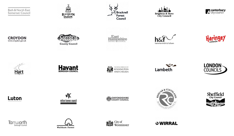 List of councils participating in LocalGov Drupal