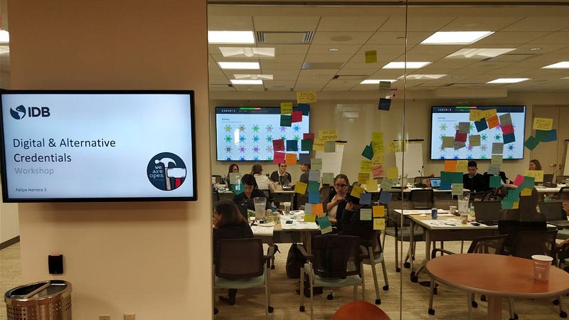 IDB Digital & Alternative Credentials workshop
