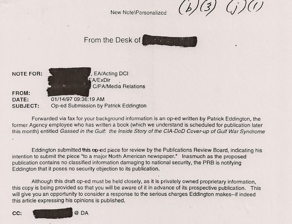 Sunshine Week (or Why "State Secrets" Suck)