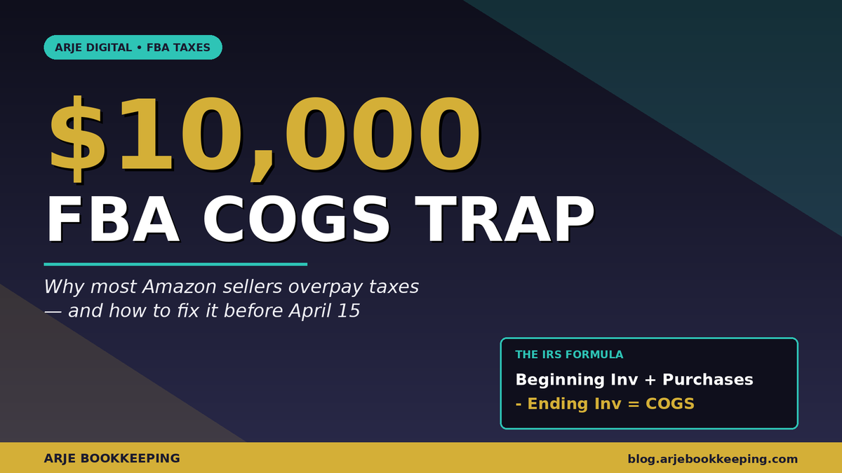 The $10,000 FBA COGS Trap