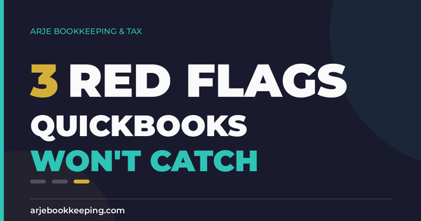 3 QuickBooks Red Flags Amazon Sellers Can Spot in 60 Seconds