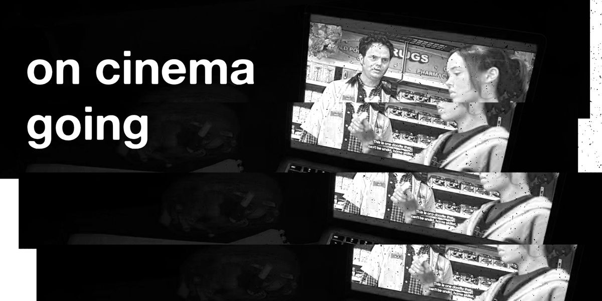 on cinema going and talking at the movies