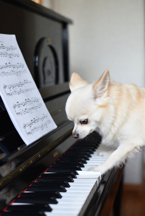 My Dog Plays the Piano (My Cat Paints as Well)