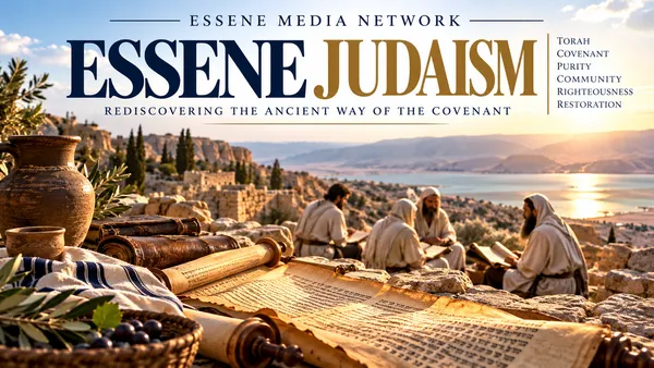 Essene Judaism: Rediscovering the Ancient Way of the Covenant
