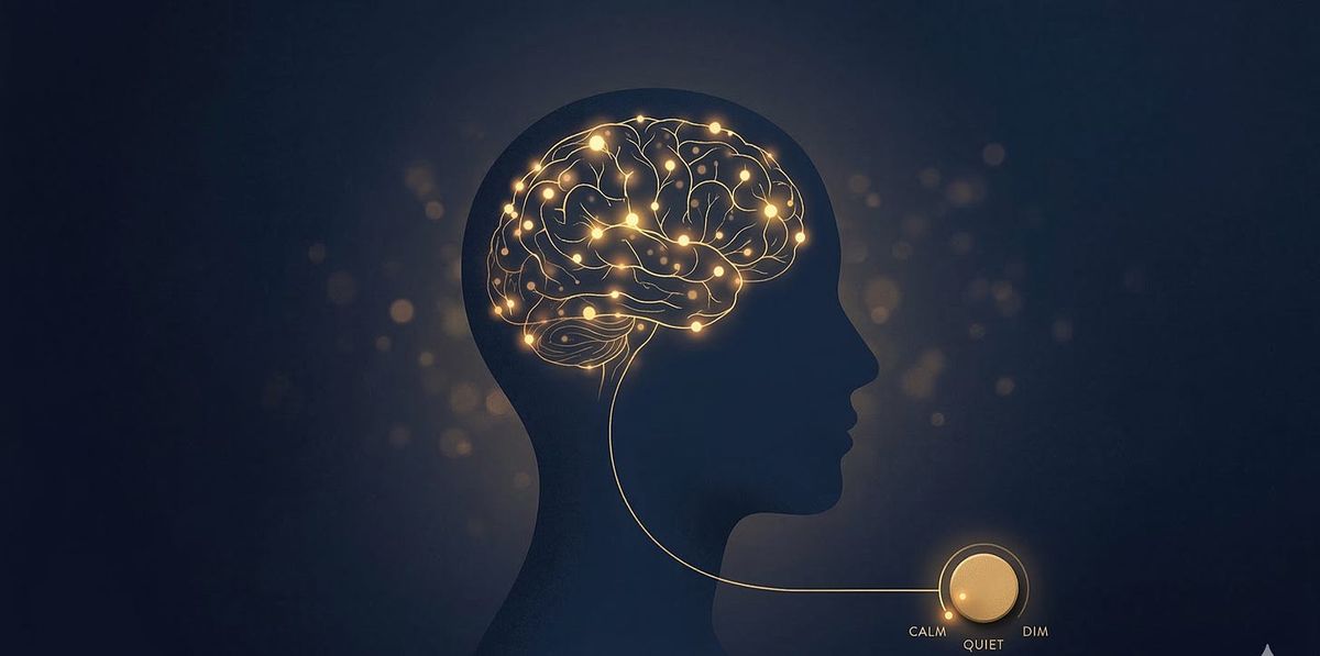 The drawing that changed my sleep: neurons as dimmed lights