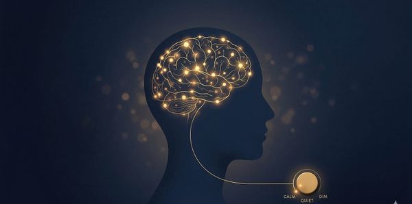 The drawing that changed my sleep: neurons as dimmed lights