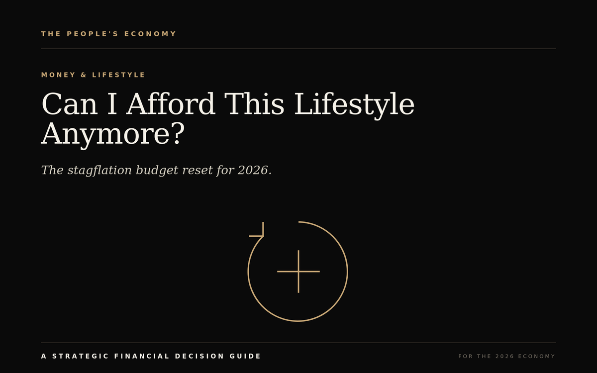 Can I Afford This Lifestyle Anymore?