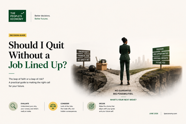 Should I quit without a job lined up?