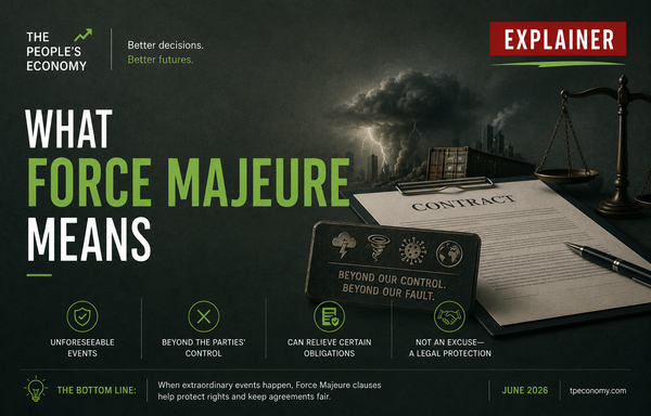 What Force Majeure Means
