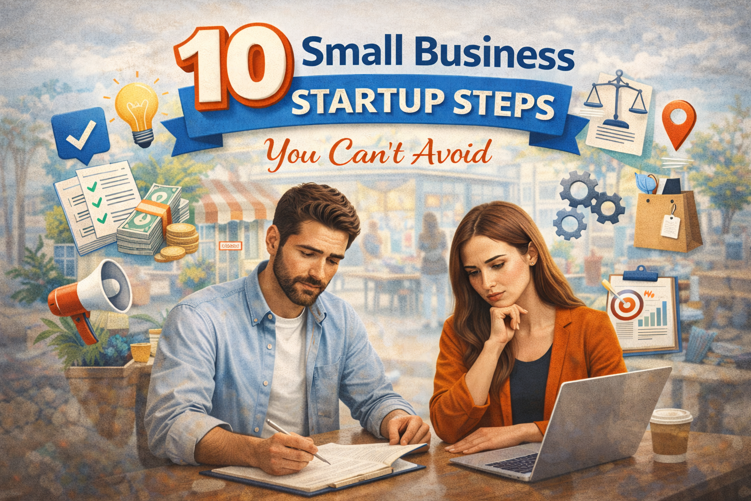 10 Small Business Startup Steps You Can't Avoid