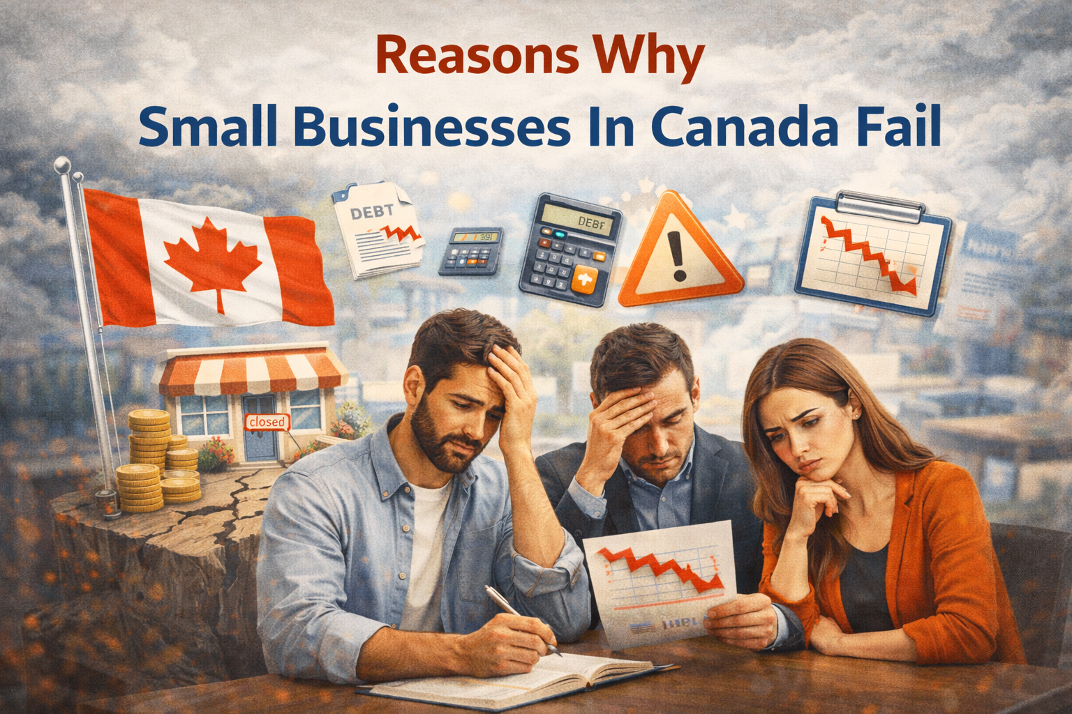 Reasons Why Small Businesses In Canada Fail