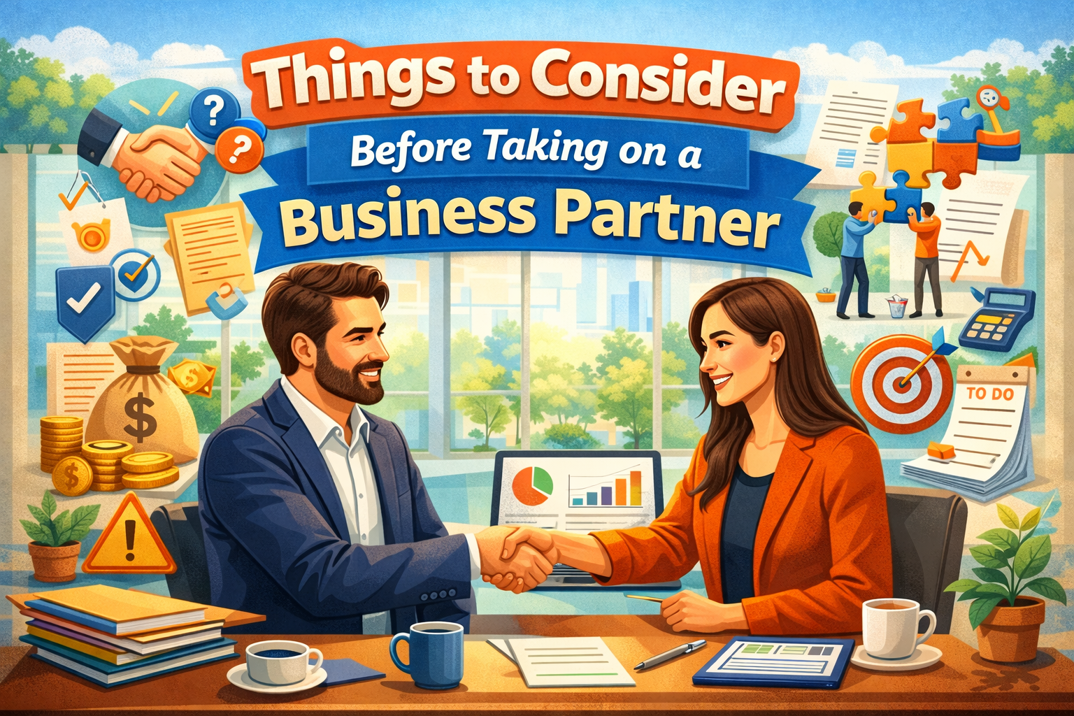 Things to consider before taking on a business partner