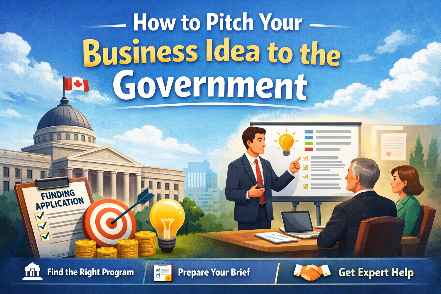 How to Pitch Your Idea to a Government Agency