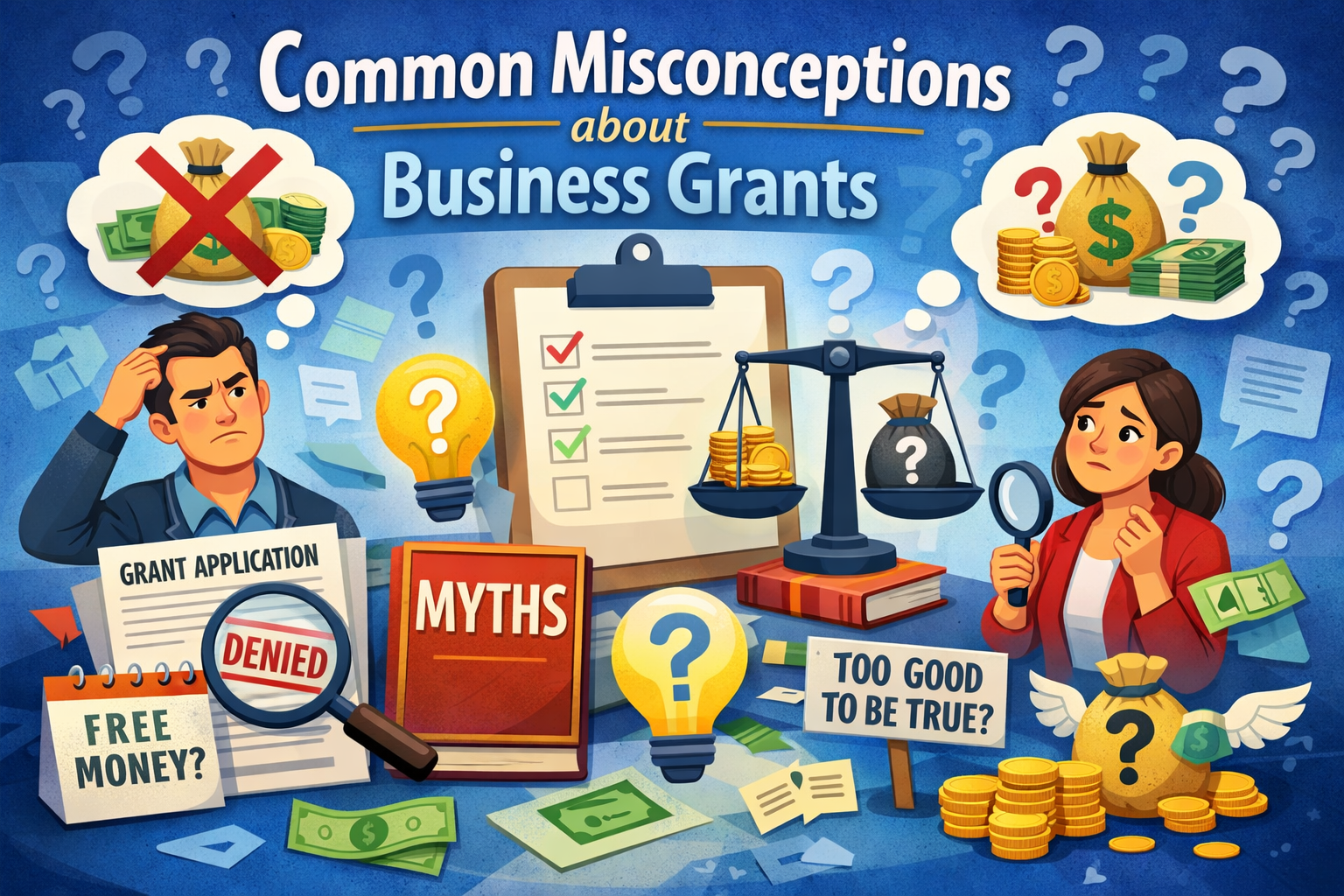 Common Misconceptions about Business Grants