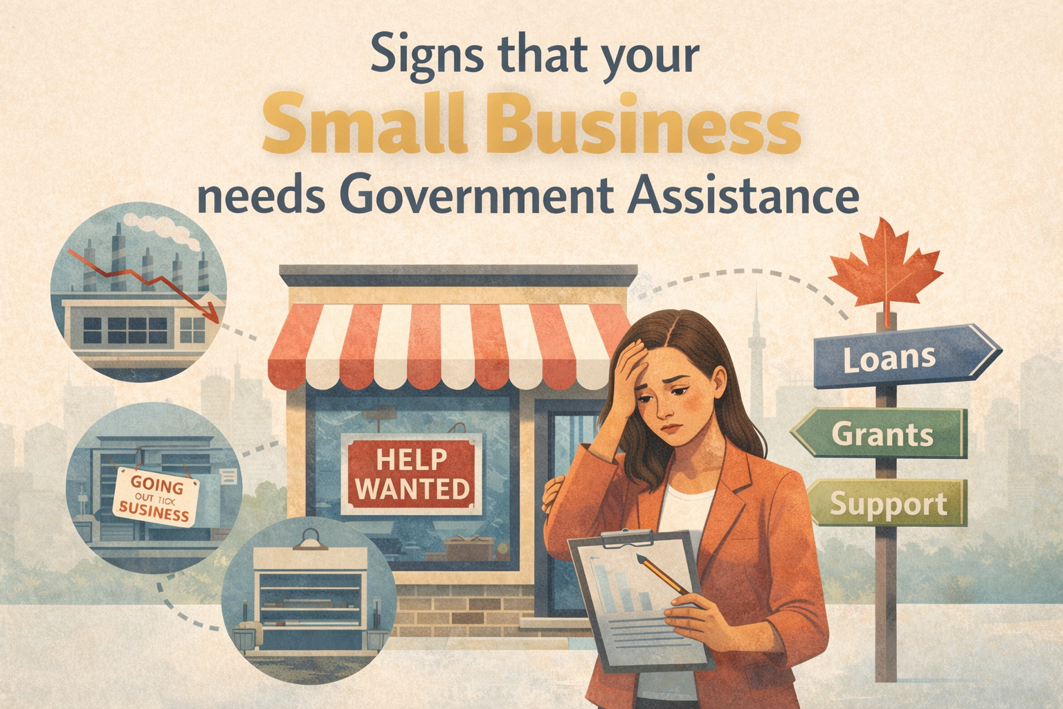 Signs that your Small Business needs Government Assistance