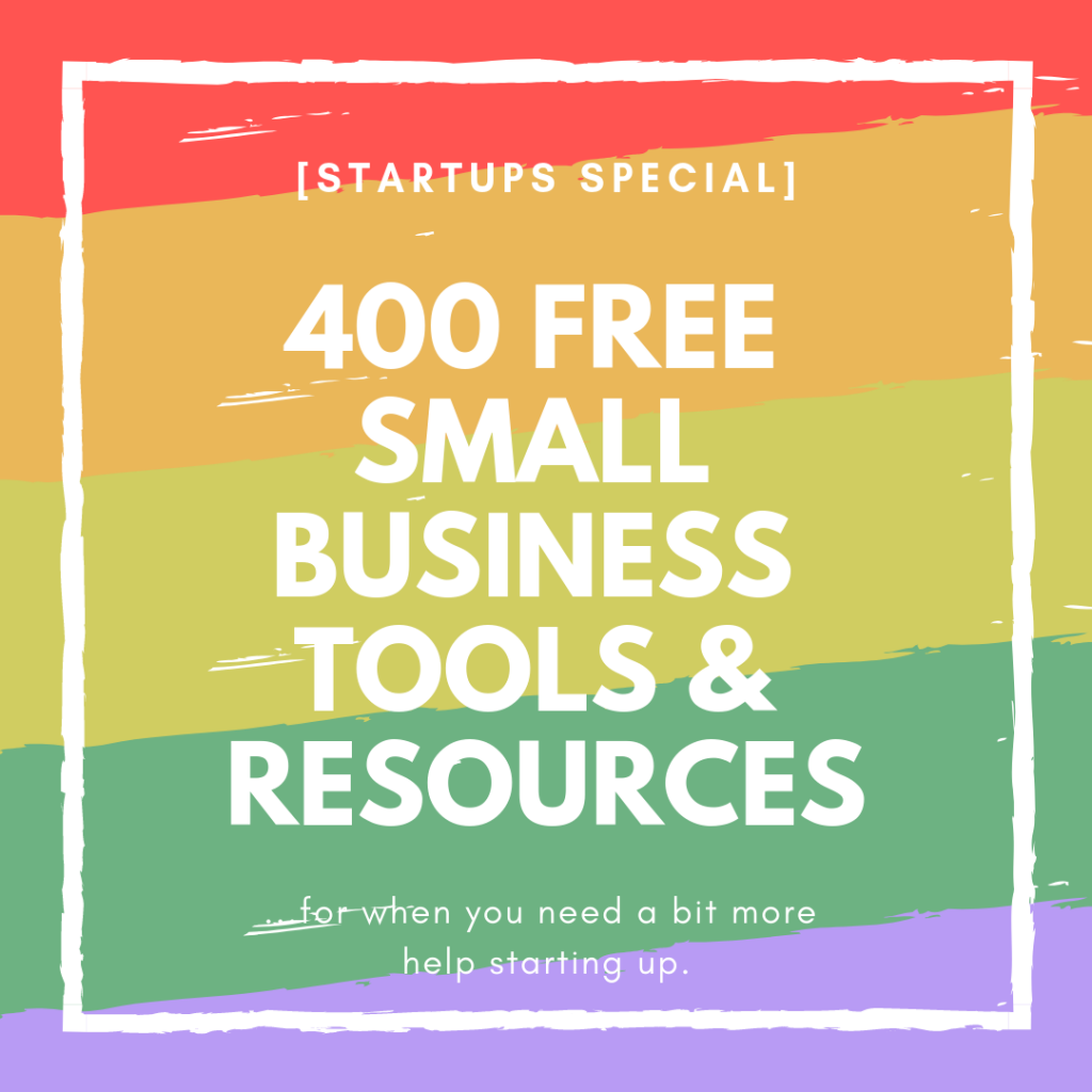 400 Free Small Business Tools and Resources
