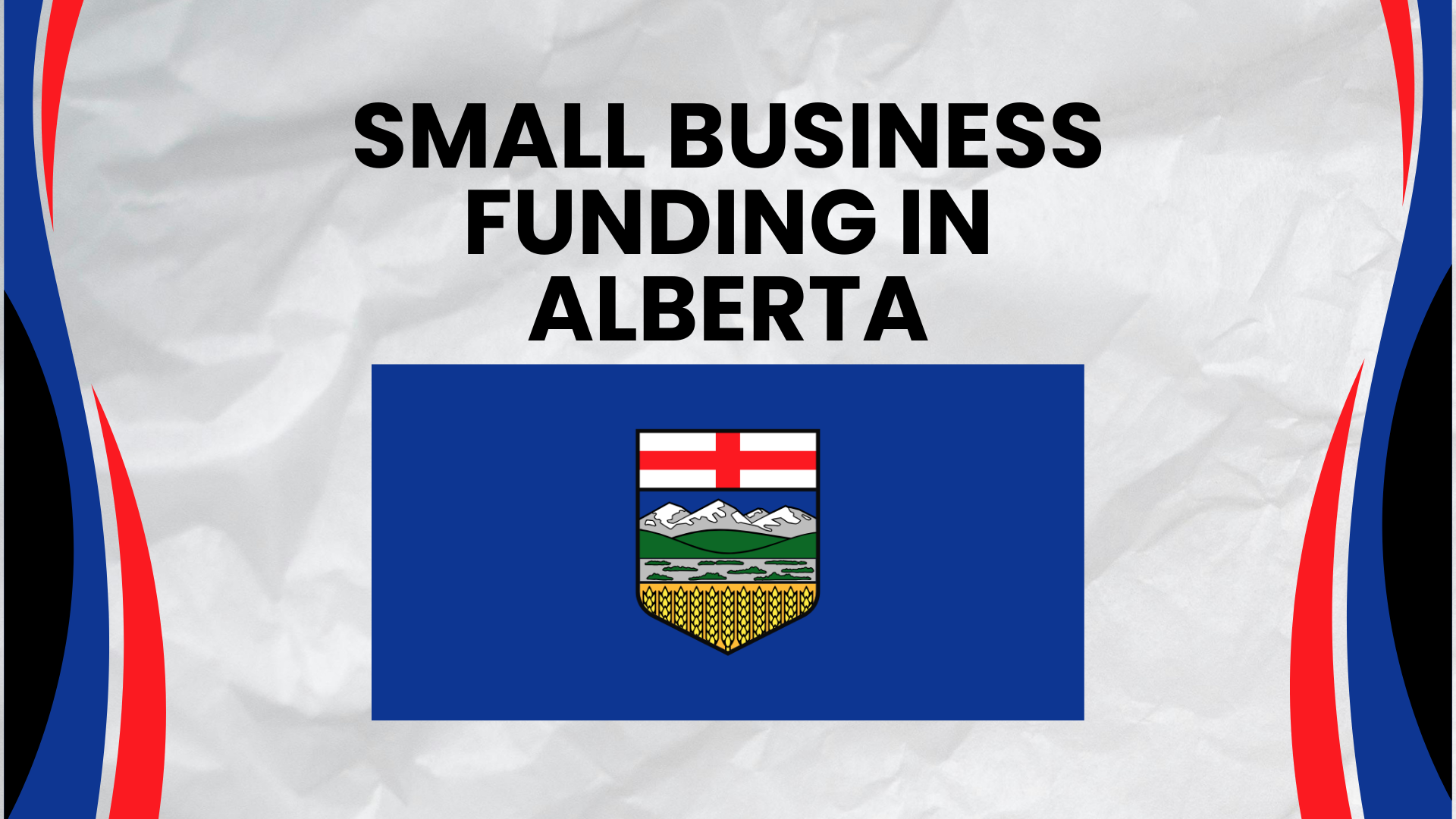Small Business Funding in Alberta