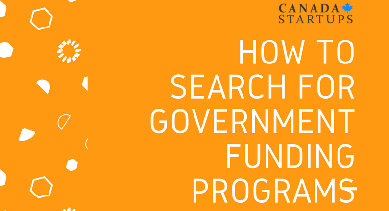 [Infographic] How to Search for Government Funding Programs