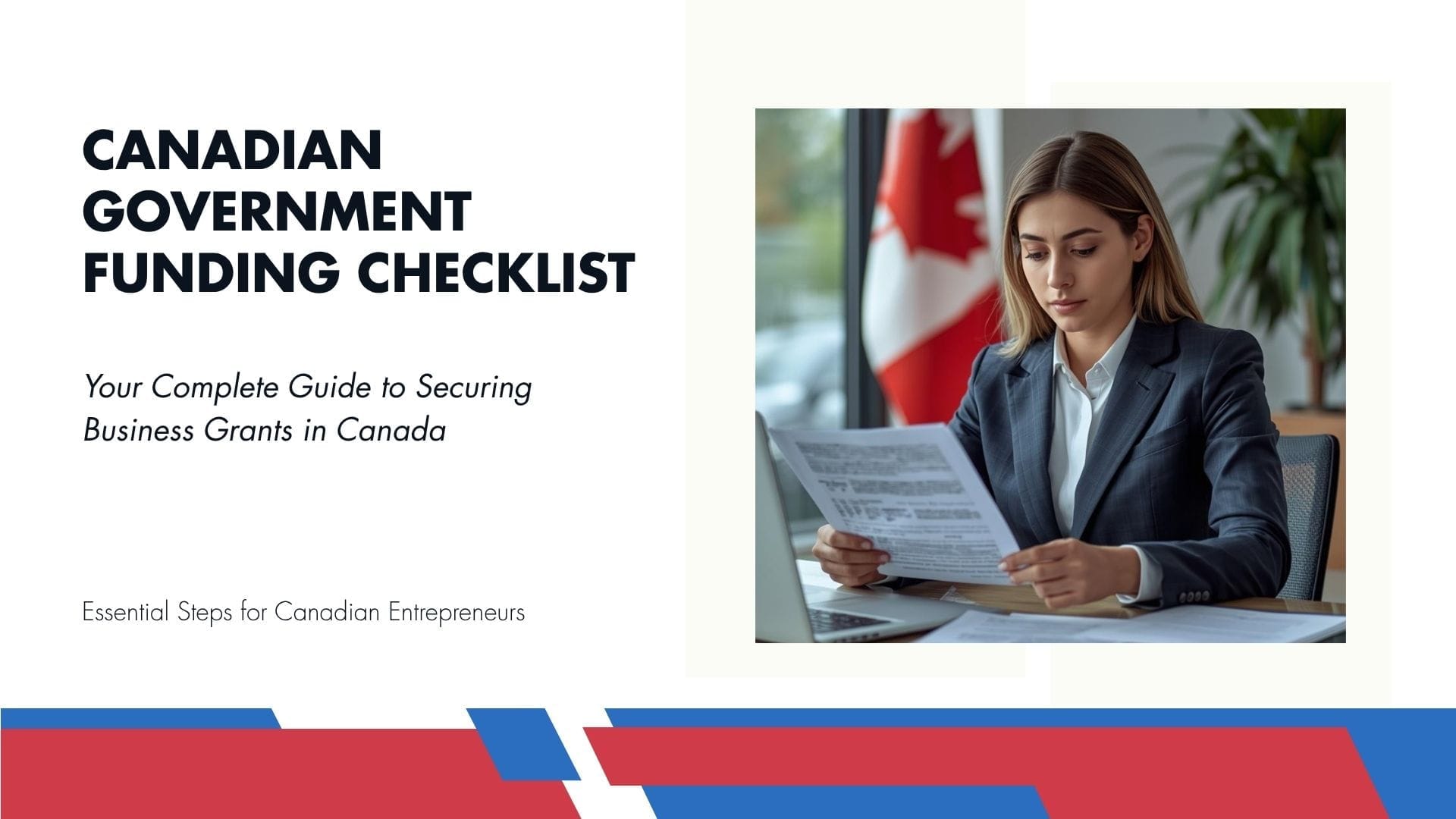 Canadian Government Funding Checklist