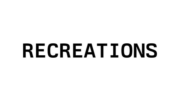 Announcing "RECREATIONS" by Studio Mirai