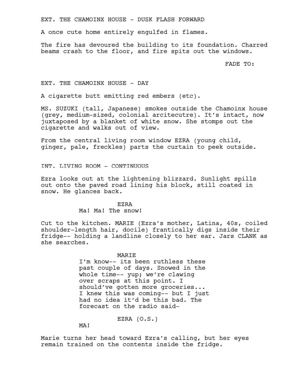 Screenplay: Intro