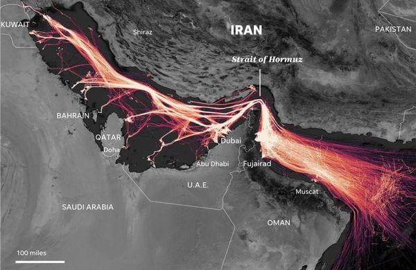 Brent crosses $108 as Hormuz closure enters week three