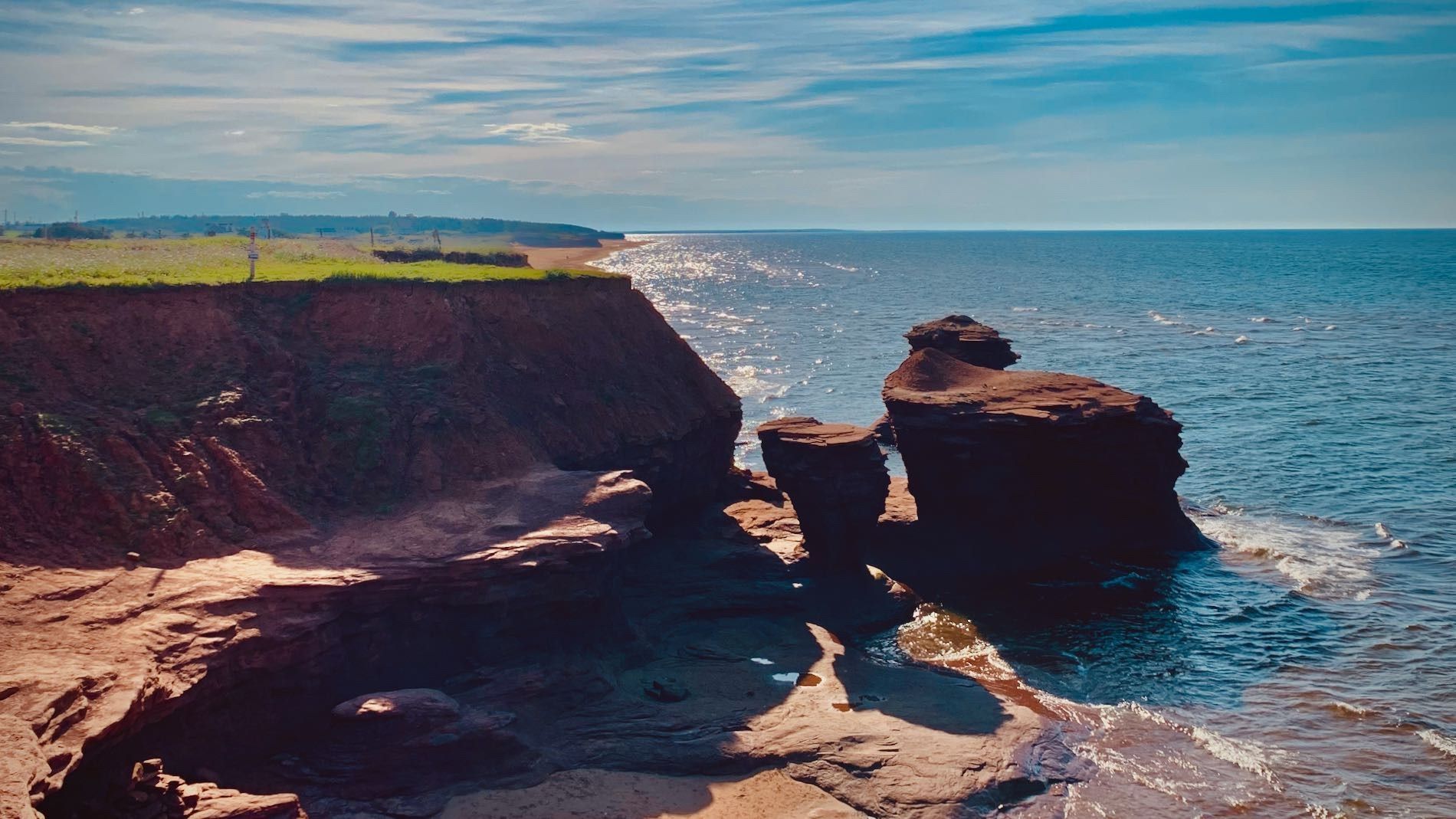 Thunder Cove shoreline, PEI
