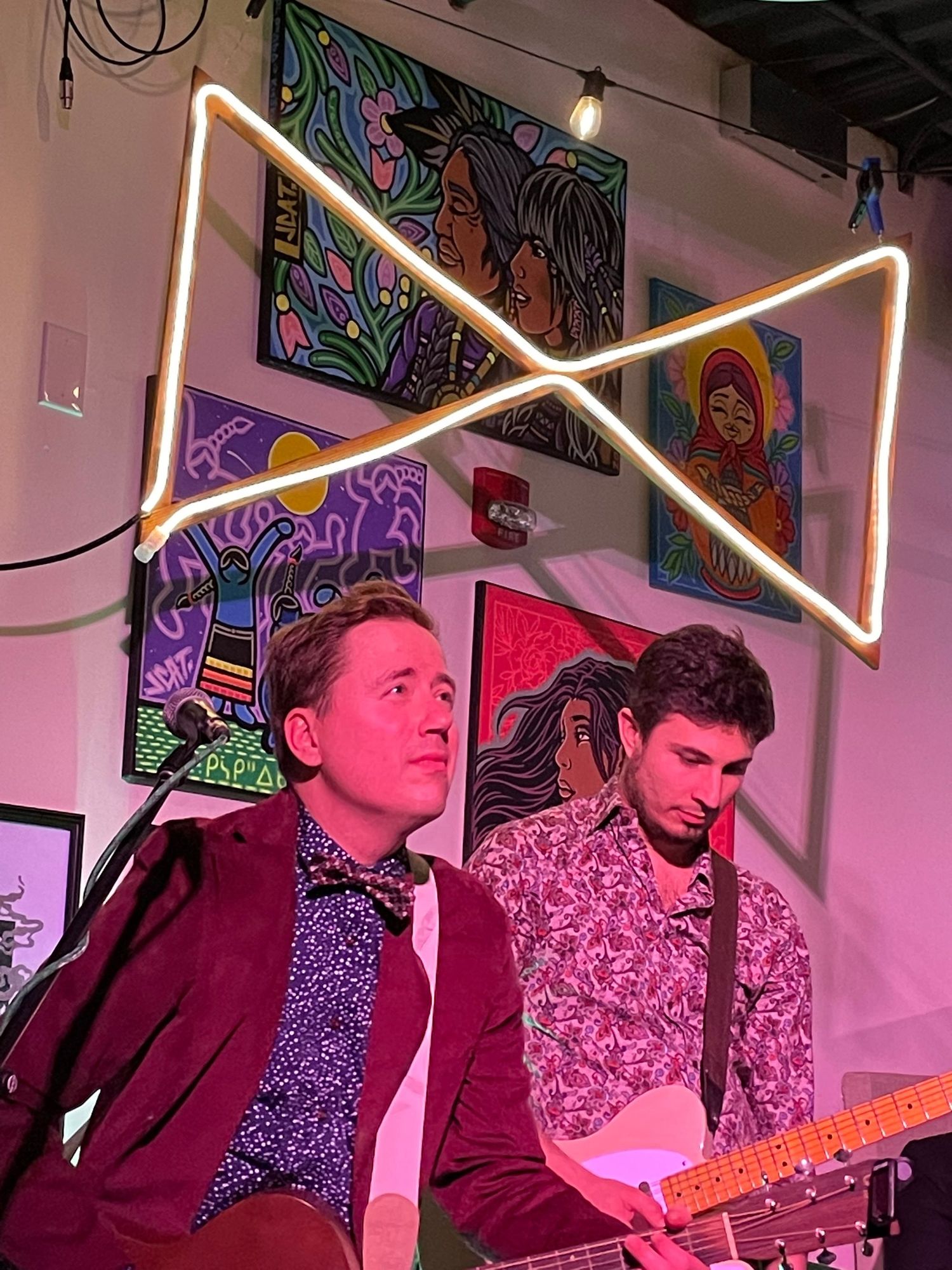 Performing at Arcadia on Saturday night