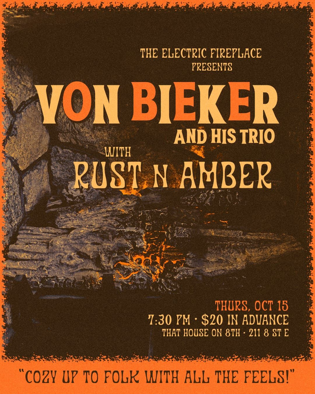 Catch my trio next Thursday at The Electric Fireplace ❤️‍🔥