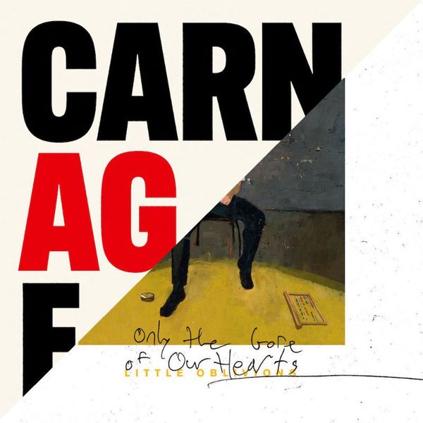 Nick Cave's Carnage and Julien Baker's Little Oblivions album covers combined